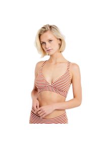 Damski 2-częściowy trójkątny kostium kąpielowy Protest Mixmakara. Kolor: wielokolorowy, pomarańczowy, brązowy #1