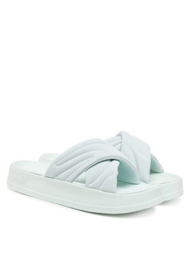 Puma Klapki Leadcat Platform 400340 04 Błękitny. Kolor: niebieski. Materiał: skóra. Obcas: na platformie