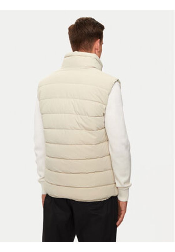 CMP Kamizelka 34K0757 Écru Regular Fit. Materiał: syntetyk