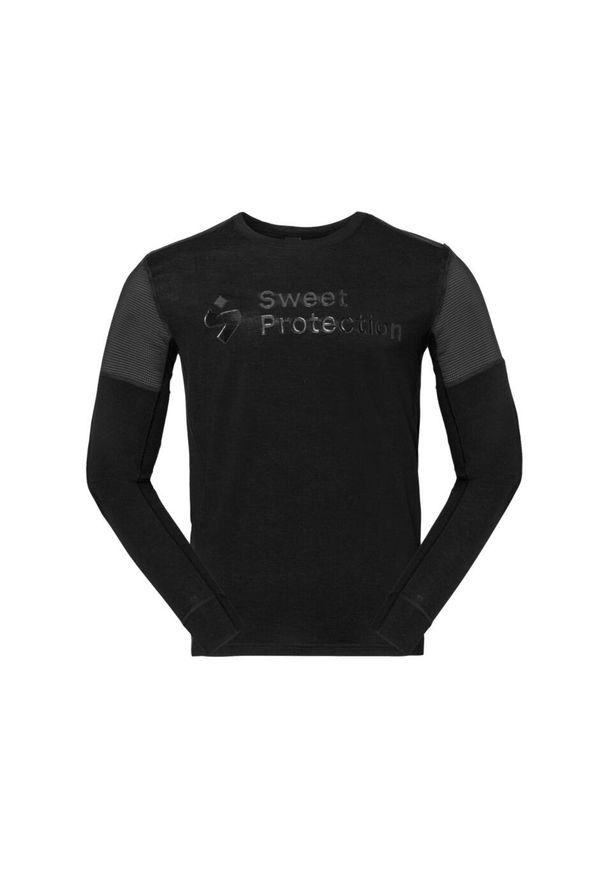 Długi rękaw z wełny merino Sweet Protection Hunter. Kolor: czarny. Materiał: wełna. Długość rękawa: długi rękaw. Długość: długie. Sport: kolarstwo