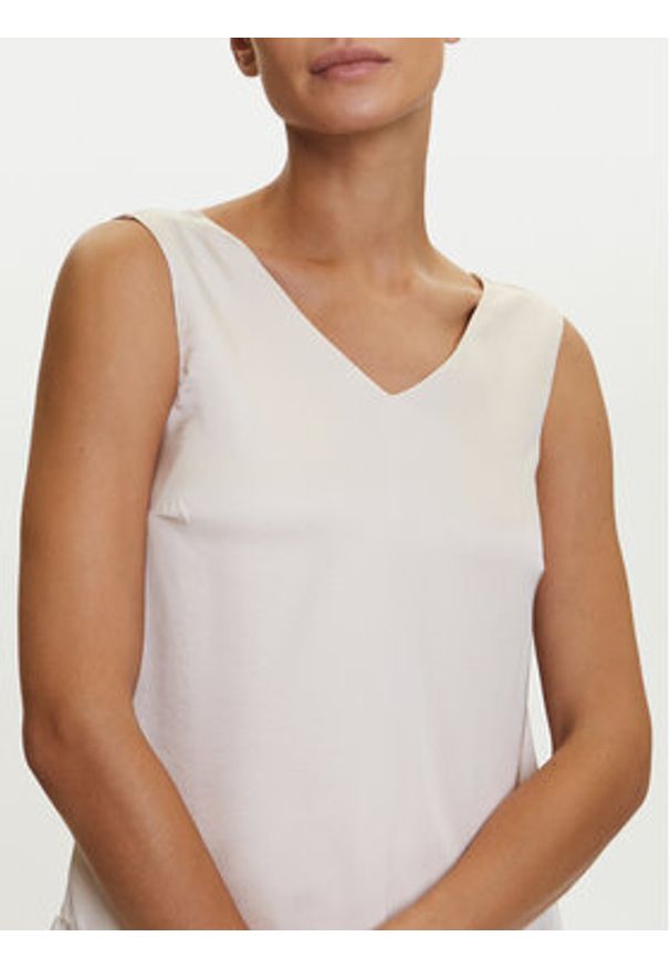 Tatuum Bluzka Susena T2507.049 Beżowy Regular Fit. Kolor: beżowy. Materiał: wiskoza