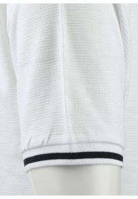 Męski T-Shirt z Dzianiny Bawełnianej - Brave Soul - Biały. Okazja: na co dzień. Kolor: biały. Materiał: bawełna. Sezon: wiosna, lato. Styl: casual #5