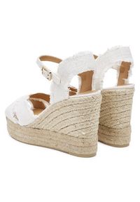 Castañer Espadryle Bromelia/8Ed/032 022360 Biały. Kolor: biały. Materiał: materiał #5