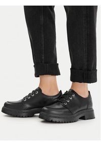 Timberland Oxfordy Cambria Valley TB0A42E8W021 Czarny. Kolor: czarny. Materiał: skóra #2