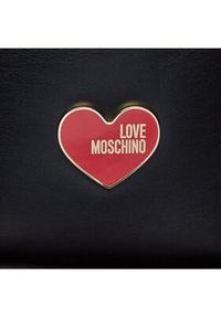 Love Moschino - LOVE MOSCHINO Plecak JC4275PP0HKN0000 Czarny. Kolor: czarny. Materiał: skóra #4