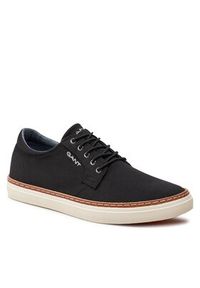 GANT - Gant Tenisówki Prepville Sneaker 28638802 Czarny. Kolor: czarny. Materiał: materiał #5