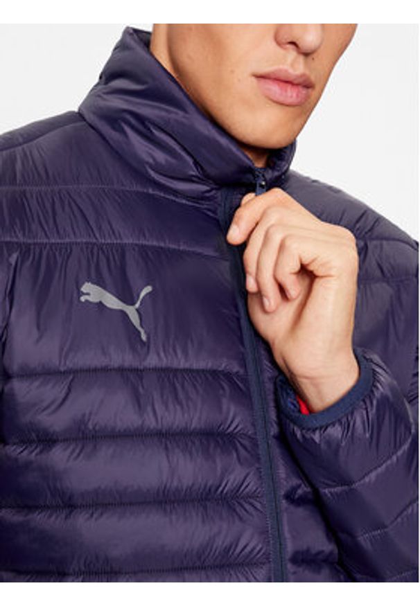 Puma Kurtka zimowa Teamliga 657617 Granatowy Regular Fit. Kolor: niebieski. Materiał: syntetyk. Sezon: zima