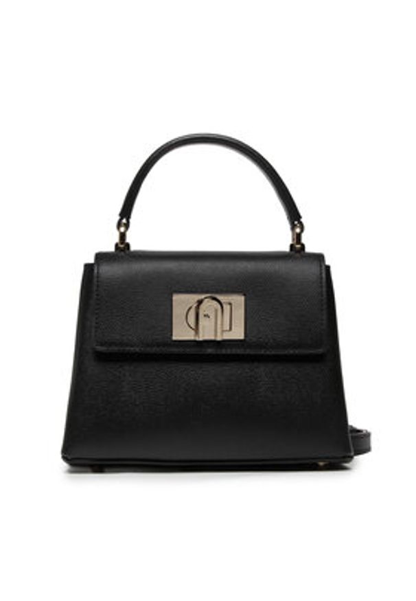 Furla Torebka 1927 WB00109-ARE000-O6000-1-007-20-BG-B Czarny. Kolor: czarny. Materiał: skórzane