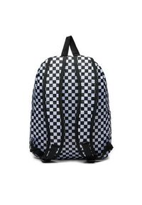 Vans Plecak Old Skool Check Backpack VN000H4XY281 Czarny. Kolor: czarny. Materiał: materiał #3