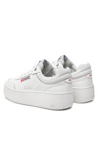 Diesel Sneakersy S-Athene-Retro Y03405P6952 Biały. Kolor: biały. Materiał: skóra #3
