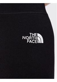 The North Face Legginsy Interlock NF0A7ZGI Czarny Slim Fit. Kolor: czarny. Materiał: bawełna #3