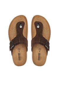 Geox Japonki U Sandal Ghita D U159VD 00032 C6024 Brązowy. Kolor: brązowy. Materiał: nubuk, skóra #1