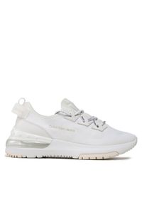 Calvin Klein Jeans Sneakersy Sporty Run Comfair Fluo Contr Wn YW0YW00938 Biały. Kolor: biały. Materiał: materiał. Sport: bieganie
