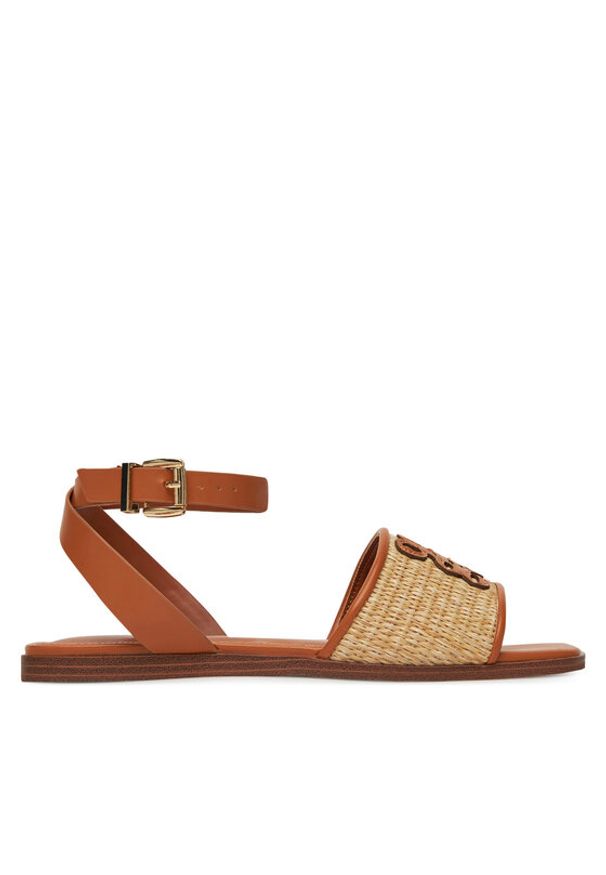 Nine West Sandały CEO-CWBFS181-03 Brązowy. Kolor: brązowy. Materiał: materiał