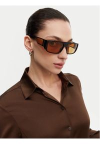 Guess Okulary przeciwsłoneczne GU00136 Brązowy. Kolor: brązowy