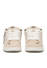 DC Shoes Sneakersy CEOWB-V5-10116M Beżowy. Kolor: beżowy. Materiał: zamsz, skóra #2