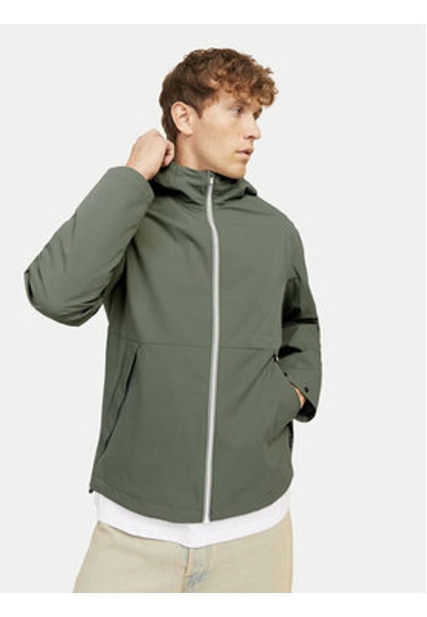 Jack & Jones - Jack&Jones Kurtka przejściowa Adam 12268821 Zielony Regular Fit. Kolor: zielony. Materiał: syntetyk