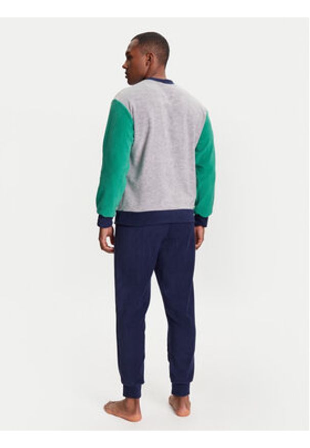 United Colors of Benetton - United Colors Of Benetton Piżama 3JA44P02K Kolorowy Regular Fit. Materiał: syntetyk. Wzór: kolorowy