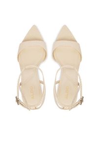 Aldo Sandały Leandra 14298903 Kremowy. Kolor: kremowy. Materiał: skóra #3