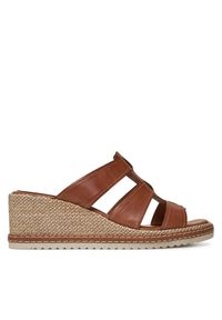 Espadryle Tamaris. Kolor: brązowy