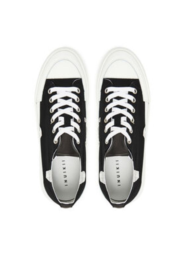 Inuikii Trampki Camvas Lex Low 50102-548 Czarny. Kolor: czarny. Materiał: materiał