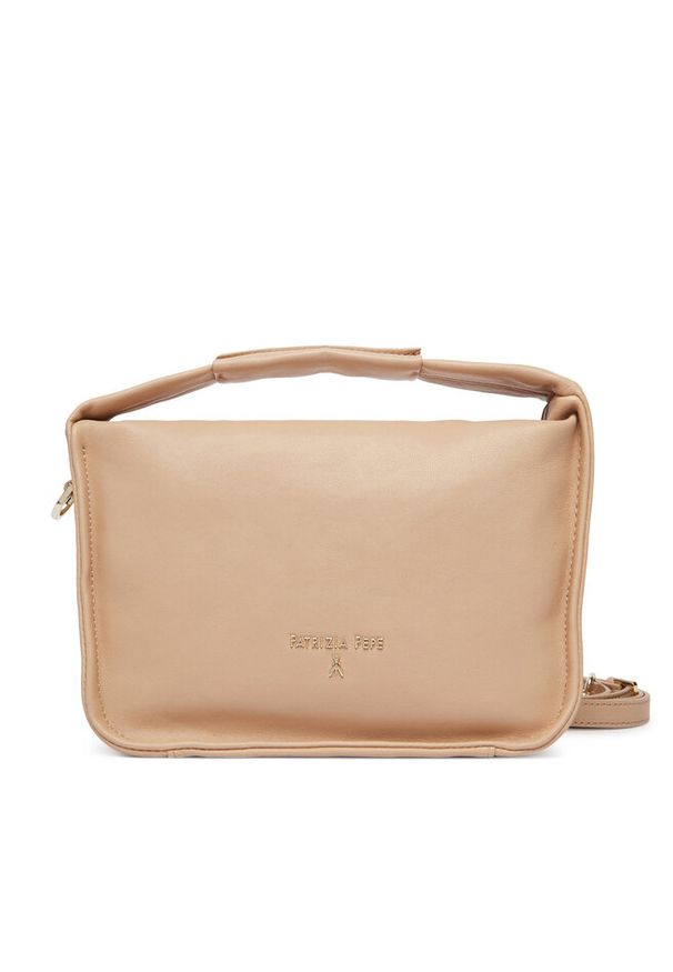 Torebka Patrizia Pepe. Kolor: beżowy