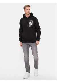Calvin Klein Jeans Bluza Modern Metals Graphic J30J324626 Czarny Regular Fit. Kolor: czarny. Materiał: syntetyk, bawełna #5