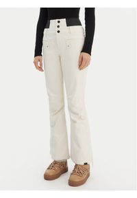 Roxy Spodnie snowboardowe Rising High ERJTP03295 Biały Skinny Fit. Kolor: biały. Materiał: syntetyk. Sport: snowboard #1