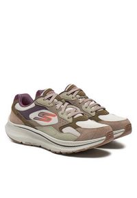 skechers - Skechers Buty na siłownię Go Run Consistent 2.0 128622/NTPR Beżowy. Kolor: beżowy. Materiał: materiał. Sport: bieganie, fitness