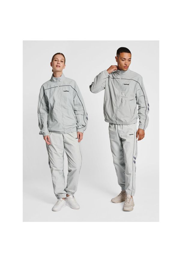 Bluza dresowa zapinana na zamek błyskawiczny Hummel Legacy Celab. Kolor: szary. Materiał: dresówka