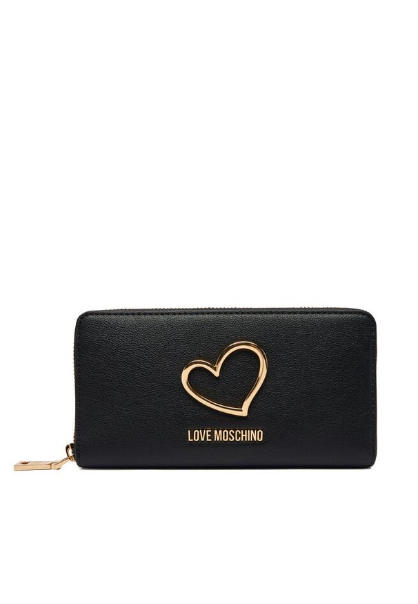 Love Moschino - Portfel LOVE MOSCHINO. Kolor: czarny
