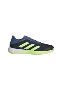 Adidas - Adizero FastCourt Primeblue 773. Kolor: czarny, wielokolorowy, niebieski