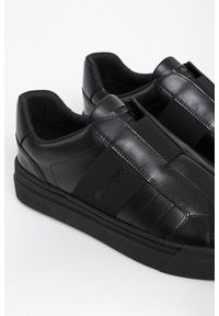 Baldinini - Sneakersy męskie skórzane BALDININI. Materiał: skóra #4