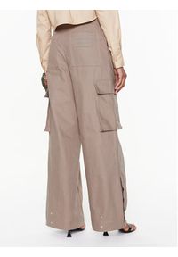 Remain Spodnie materiałowe Canvas RM2158 Beżowy Relaxed Fit. Kolor: beżowy. Materiał: bawełna, materiał #3