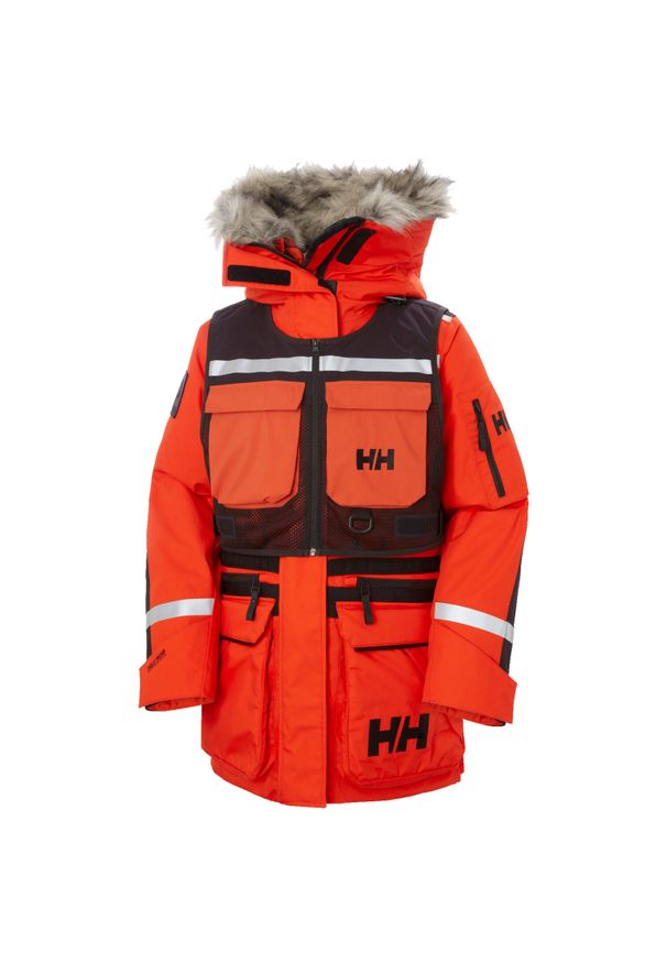 Parka dla kobiet Helly Hansen Arctic Patrol Mod 2.0. Kolor: pomarańczowy. Sezon: zima