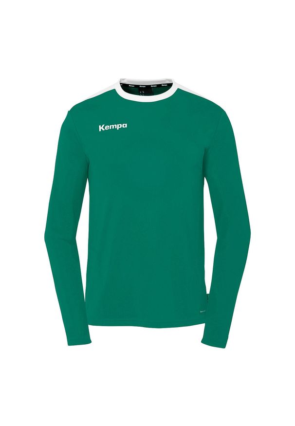 KEMPA - Dżersej z długim rękawem Kempa Emotion 27. Kolor: wielokolorowy, biały, zielony. Materiał: jersey. Długość rękawa: długi rękaw. Długość: długie. Wzór: kolorowy