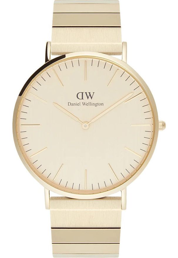 Zegarek męski Daniel Wellington DW00100779 złoty. Kolor: złoty