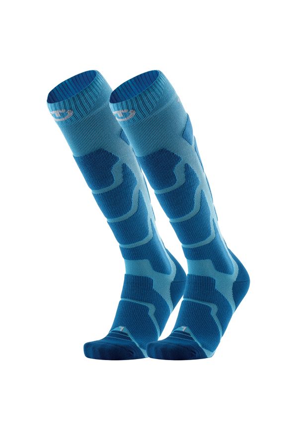 Skarpety narciarski dla dorosly Therm-ic Ski Insulation wysokosc kolano. Kolor: niebieski, wielokolorowy, czarny. Sport: narciarstwo