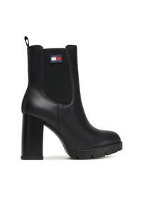 Botki Tommy Jeans. Kolor: czarny #1