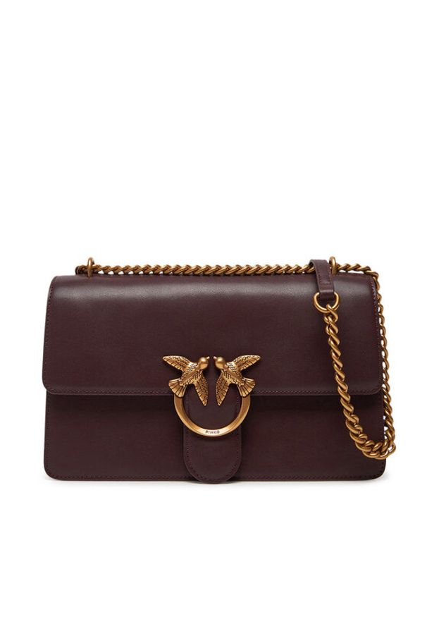Pinko - PINKO Torebka Love One Classic Dc PE 25 PCPL 100941 A0F1 Fioletowy. Kolor: fioletowy. Materiał: skórzane