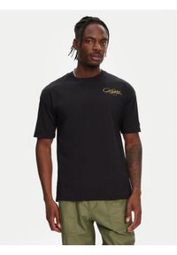 Kappa T-Shirt Norda 361Q6XW Czarny Regular Fit. Kolor: czarny. Materiał: bawełna