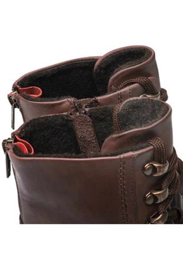 Lasocki Trzewiki WI16-ALBA3-08 Brązowy. Kolor: brązowy. Materiał: skóra