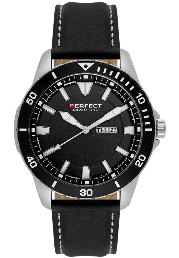 Zegarek Perfect W155D-02 męski sportowy 46 mm .. Styl: sportowy