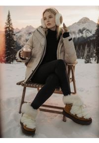 Sinsay - Śniegowce z ocieplanym futerkiem - wielobarwny. Materiał: futro #1