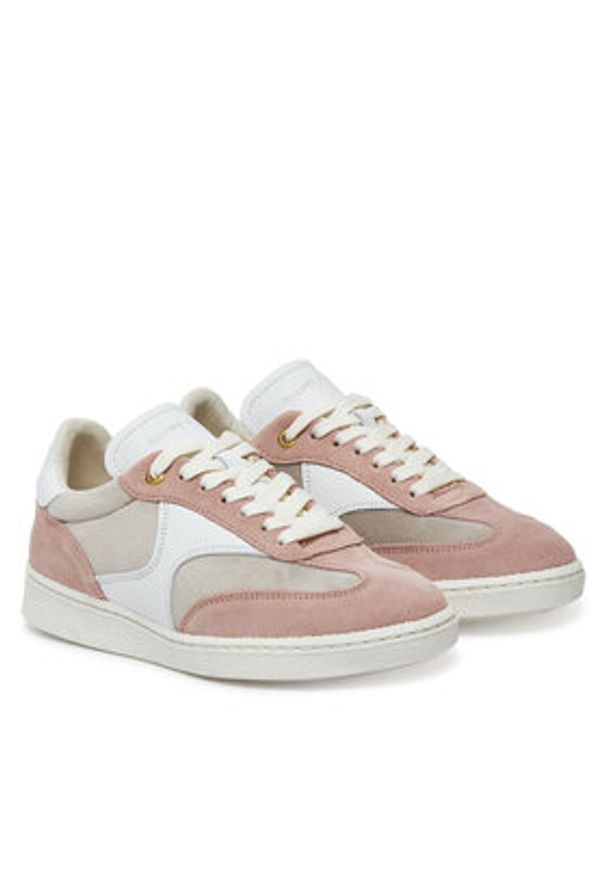 Filling Pieces Sneakersy 68625755513 Beżowy. Kolor: beżowy. Materiał: skóra, zamsz