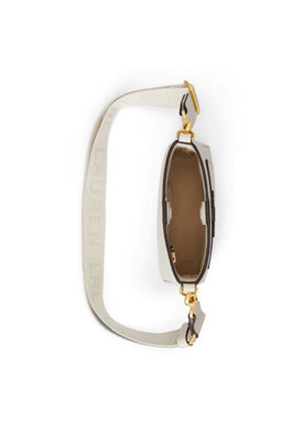 Lauren Ralph Lauren - LAUREN RALPH LAUREN Torebka 431982184005 Biały. Kolor: biały. Materiał: skórzane