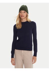 Robe di Kappa Sweter Emmy 64114YW Granatowy Regular Fit. Kolor: niebieski. Materiał: wełna