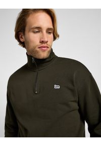 Lee - LEE MĘSKA BLUZA HALF ZIP SWS OLIVE NIGHT 112355752 LL99016192 #6