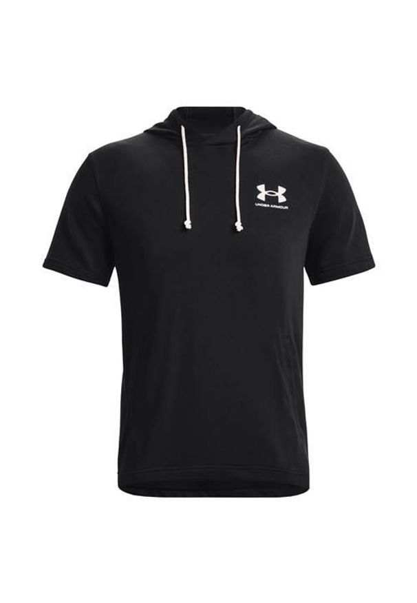 Koszulka sportowa męska Under Armour Rival Terry Lc Ss Hd. Kolor: czarny, biały, wielokolorowy. Materiał: bawełna, poliester. Długość rękawa: krótki rękaw. Długość: krótkie