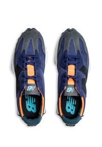 Sneakersy męskie multikolor New Balance MS327WA1. Zapięcie: pasek. Kolor: wielokolorowy. Materiał: guma, zamsz, materiał, skóra. Szerokość cholewki: normalna. Wzór: paski, kolorowy, aplikacja. Sport: bieganie #5